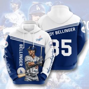 Cody Bellinger Los Angeles Dodgers 3D Hoodie, Dodgers Pullover Hoodie