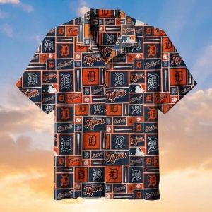 Detroit Tigers MLB Hawaiian Shirt, Detroit Tigers Hawaiian shirt