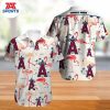 Los Angeles Angels American Flag Eagle MLB Independence Day Personalized Hawaiian Shirt, Los Angeles Angels Hawaiian Shirt