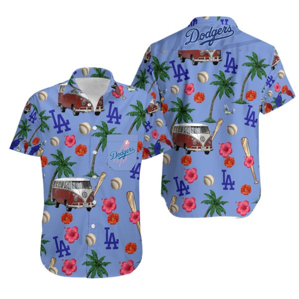 Los Angeles Dodgers Hawaii Hawaiian Shirt, Dodgers Hawaiian