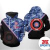 MLB Chicago Cubs Blue Red Camo 3D Hoodie, Chicago Cubs Hoodie
