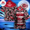 MLB Cincinnati Reds Dolphins And Waves Special Hawaiian Shirt, Cincinnati Reds Hawaiian Shirt