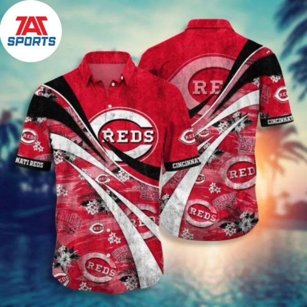 MLB Cincinnati Reds Style Trending Hawaiian Shirt, Cincinnati Reds Hawaiian Shirt