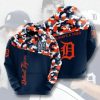 MLB Detroit Tigers Navy Orange Camo 3D Hoodie, Detroit Tigers Orange Hoodie