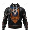 MLB Houston Astros Fire Ball Navy White 3D Hoodie, Astros Pullover Hoodie