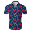 MLB Los Angeles Angels Tropical Flowers Style Hawaiian Shirt, Los Angeles Angels Hawaiian Shirt