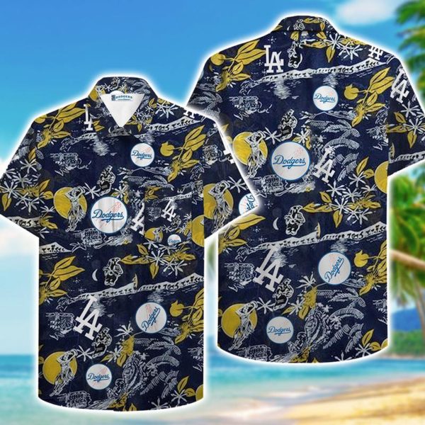 MLB Los Angeles Dodgers Hawaii Hawaiian Shirt, Aloha Dodgers Shirt