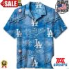 MLB Los Angeles Dodgers New Design T-shirt Hawaiian Shirt, Aloha Dodgers Shirt