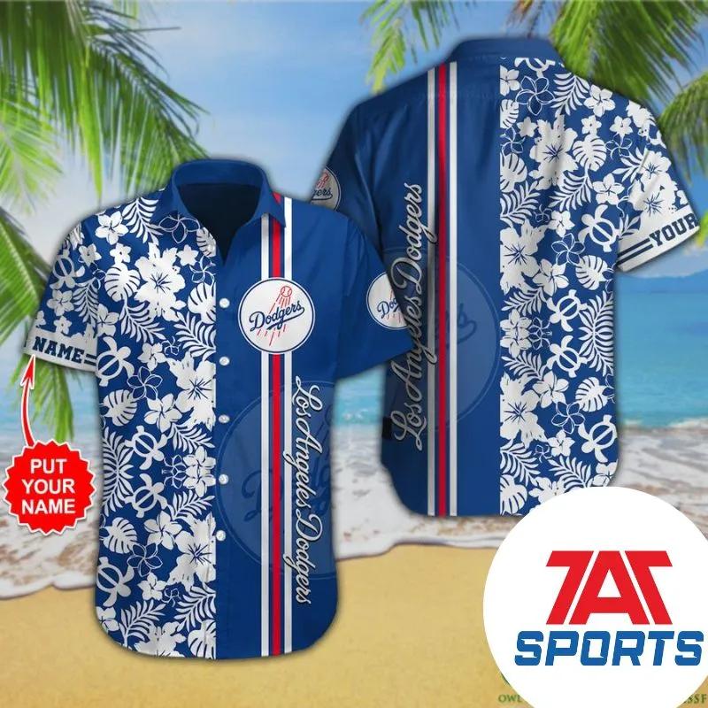 Los Angeles Dodgers MLB Hawaiian Shirt Coconut AOP Custom Name New For Men  And Women - YesItCustom