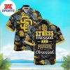 MLB San Diego Padres Coconut Tree Island Hawaiian Shirt, San Diego Padres Hawaiian Shirt