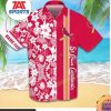 MLB St. Louis Cardinals Tropical Leaves Custom Name Style Hawaiian Shirt, St. Louis Cardinals Hawaiian Shirt