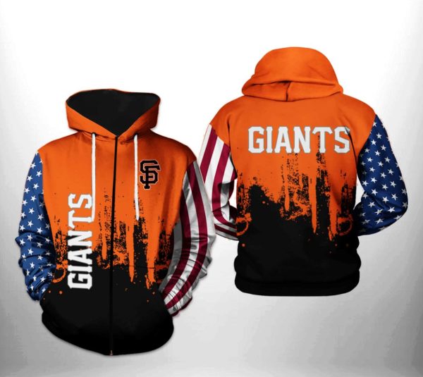 MLB Team San Francisco Giants US 3D Hoodie, San Francisco Giants Pullover