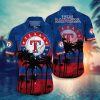 MLB Texas Rangers Camouflage Skull American Flag Hawaiian Shirt, Rangers Hawaiian Shirt