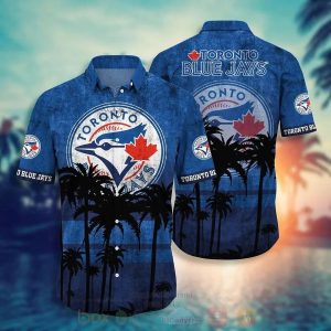 MLB Toronto Blue Jays Coconut Tree Hawaiian Shirt, Toronto Blue Jays Hawaiian shirt