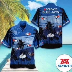MLB Toronto Blue Jays Dawn Hawaiian Shirt, Toronto Blue Jays Hawaiian shirt
