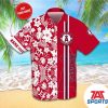 Funny Los Angeles Angels Tropical Floral Personalized Aloha Hawaiian Shirt, Angels Baseball Hawaiian Shirt