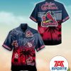 St. Louis Cardinals American Flag Eagle MLB Independence Day Personalized Hawaiian Shirt, Cardinals Baseball Hawaiian Shirt