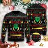 Baseball Hoho Home Run 3D Sweater, Baseball Ugly Christmas Sweater