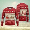 Baseball Santa Hat Ugly Christmas Sweater, Baseball Christmas Sweater