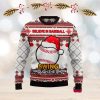 Baseball Witch Ugly Sweater, Baseball Christmas Sweater