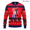 Boston Red Sox Groot Hug Ugly Christmas Sweater, Red Sox Ugly Christmas Sweater
