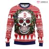 Boston Red Sox Patches MLB Ugly Crew Neck Sweater, Red Sox Ugly Christmas Sweater