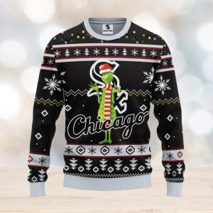 Chicago White Sox Funny Grinch Christmas Ugly Sweater, White Sox Christmas Sweater