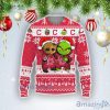 Cleveland Indians Funny Grinch Ugly Christmas Sweater, Cleveland Indians Christmas Sweater