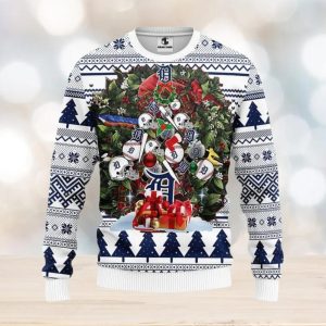 Detroit Tigers Christmas Tree Ugly Sweater, Detroit Tigers Christmas Sweater