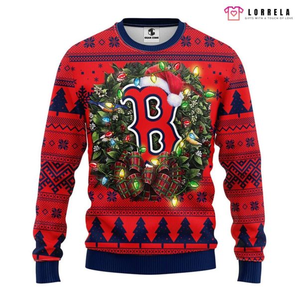 MLB Boston Red Sox Ugly Christmas Sweater, Red Sox Ugly Christmas Sweater