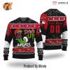 Los Angeles Angels Tropical Patterns Ugly Sweater, Los Angeles Angels Christmas Sweater