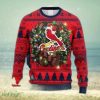 Snoopy Cardinals Champions Sports Hibiscus Patterns Ugly Christmas Sweater, Cardinals Christmas Sweater