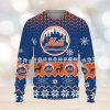 New York Mets Grinch Snowflake Ugly Christmas Sweater, Mets Ugly Sweater