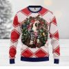 Boston Red Sox Groot Hug Ugly Christmas Sweater, Red Sox Ugly Christmas Sweater