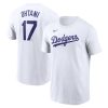 Los Angeles Dodgers Shohei Ohtani Black 2024 Fuse Name & Number T-Shirt, Shohei Ohtani Dodgers Shirt