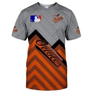MLB Baltimore Orioles O Neck 3D T-Shirt, Baltimore Orioles Tee Shirts