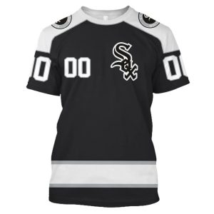 Personalized MLB Chicago White Sox Branded 3D T shirt White Sox Gifts 2