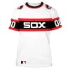 Personalized MLB Chicago White Sox Branded 3D T-shirt,  Chicago White Sox Shirt