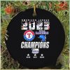 Texas Rangers 2023 World Series Champions Trophy Ornament, MLB Christmas Ornaments