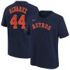 Yordan Alvarez Houston Astros Nike Name & Number Navy T-Shirt, Astros Baseball Shirt