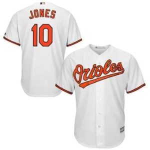 Adam Jones Baltimore Orioles Player White Baseball Jersey, MLB Orioles Jersey