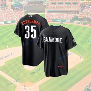 Adley Rutschman Baltimore Orioles Black Baseball Jersey, MLB Orioles Jersey