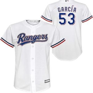 Adolis Garcia Texas Rangers MLB White Baseball Jersey, Rangers Jersey Baseball