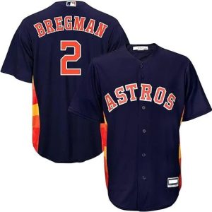 Alex Bregman Houston Astros Navy MLB Baseball Jersey, MLB Astros Jersey