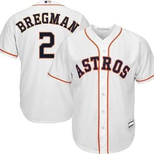 Alex Bregman Houston Astros White MLB Baseball Jersey, MLB Astros Jersey