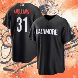 Baltimore Orioles Cedric Mullins #31 Black Baseball Jersey, MLB Orioles Jersey