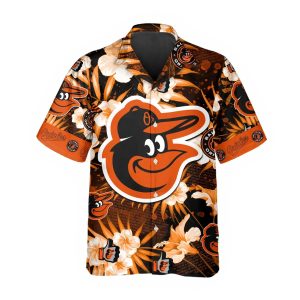 Baltimore Orioles Hawaiian Shirt, MLB Hawaiian Shirt Gift For Fans