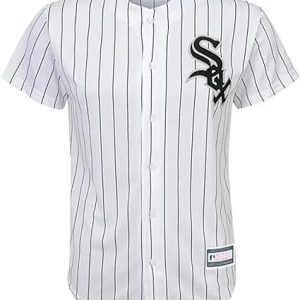 Chicago White Sox Blank White Youth Cool Base Home Replica Baseball Jersey, White Sox Pullover Jersey