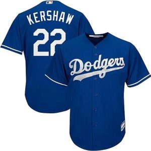 Clayton Kershaw Los Angeles Dodgers Baseball Jersey, MLB Dodgers jersey