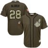 Cleveland Indians #28 Corey Kluber Authentic Camo Realtree MLB Baseball Jersey, MLB Indians Jersey